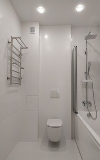 Дизайн и ремонт ванной комнаты 4 м2